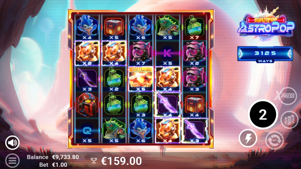 AstroPop - Free Spins